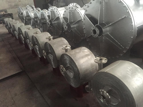 化工螺旋冷凝器內(nèi)部構(gòu)造圖